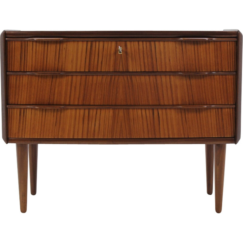 Danish Teak Vintage chest of drawers with 3 drawers - 1960s