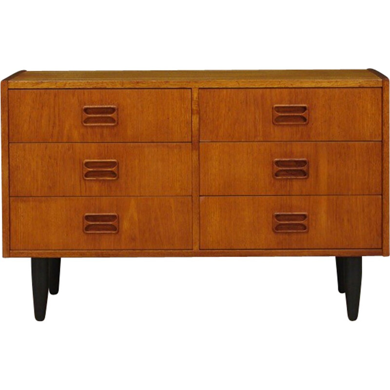 Vintage Danish design chest of drawers in teak - 1960s