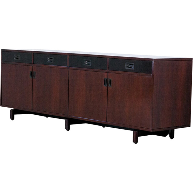 Vintage Italian sideboard in rosewood by Stildomus - 1960s