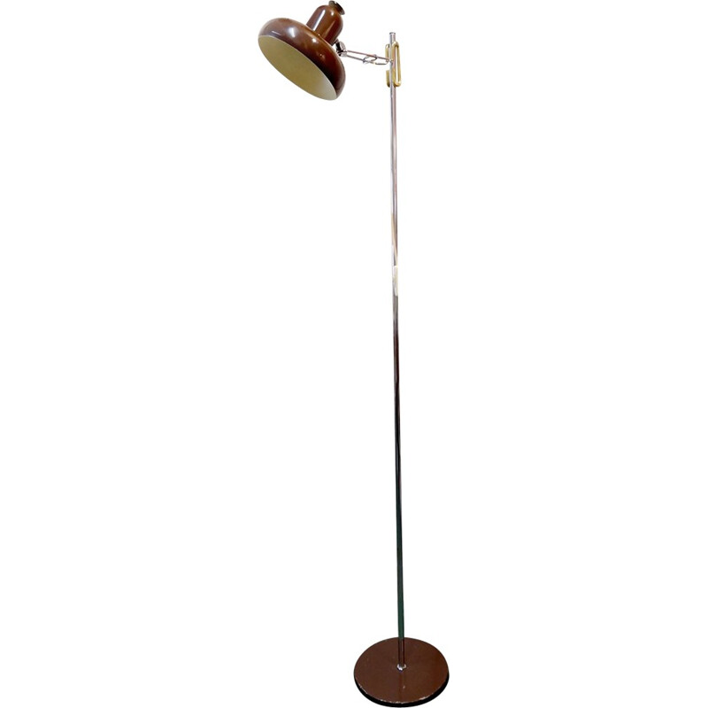 French Vintage Floor lamp in steel lacqured - 1970s