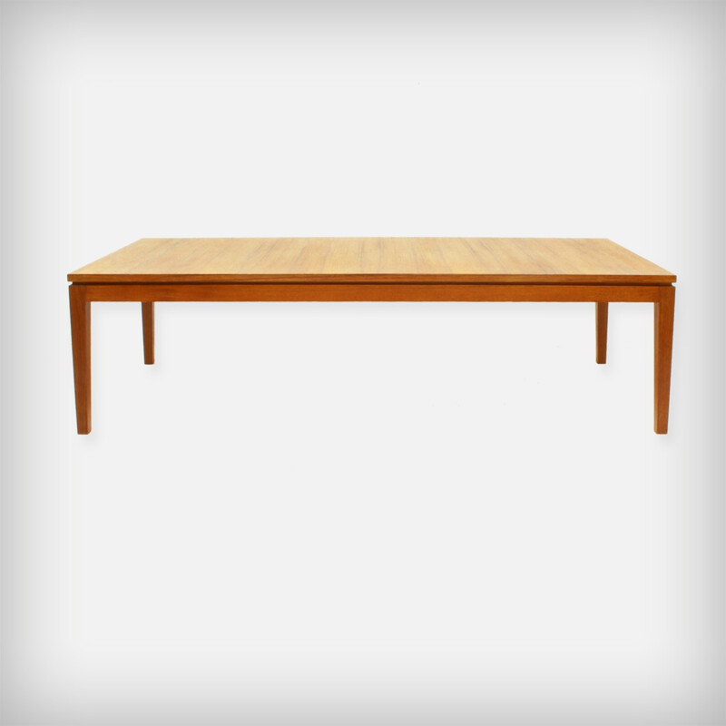 Vintage Huge German Teak Coffee Table - 1960s