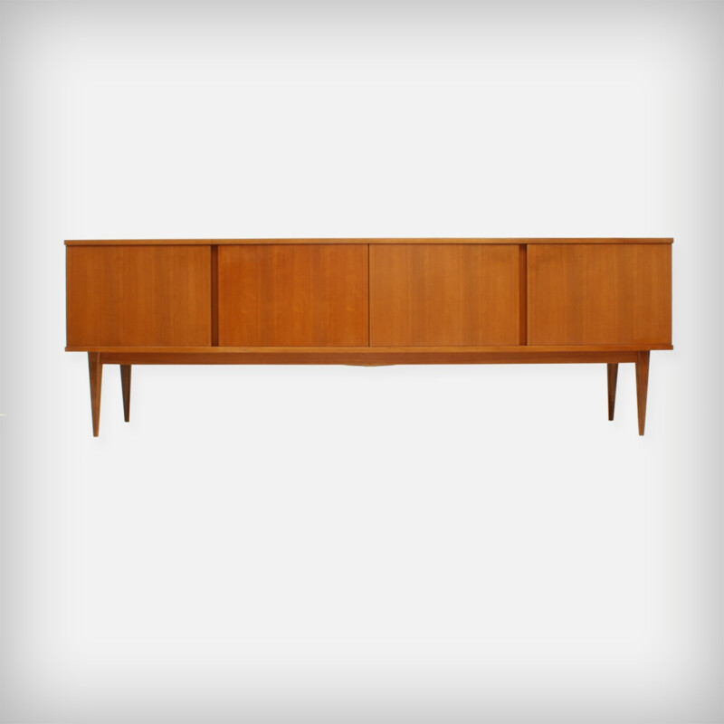 German Walnut Sideboard by Wolfgang Weber for WK Möbel - 1960s