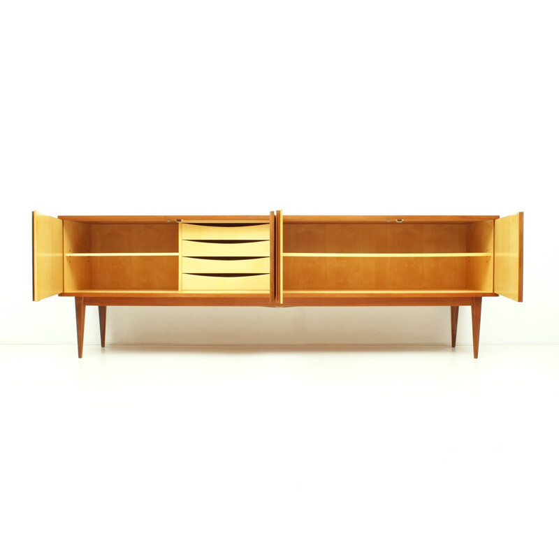 German Walnut Sideboard by Wolfgang Weber for WK Möbel - 1960s