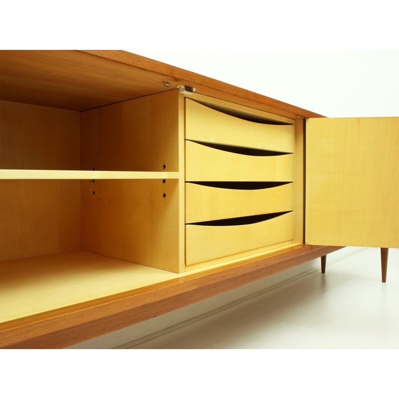 German Walnut Sideboard by Wolfgang Weber for WK Möbel - 1960s