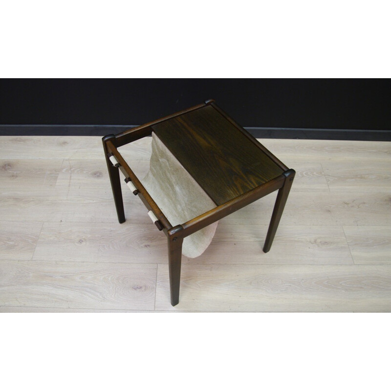 Vintage scandinavian coffee table in oak - 1960s