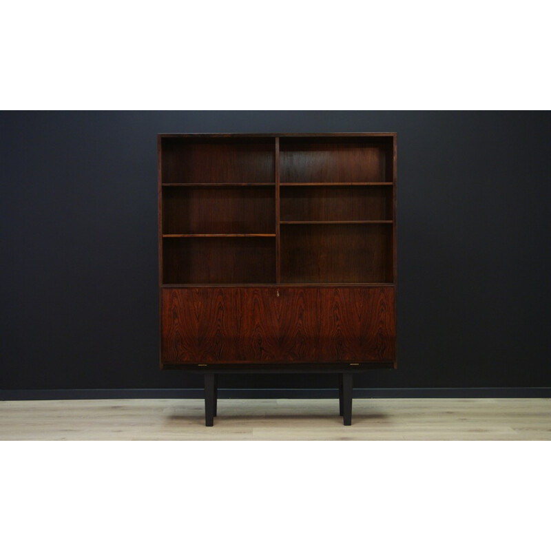 Vintage rosewood bookshelf by Omann Jun - 1960s