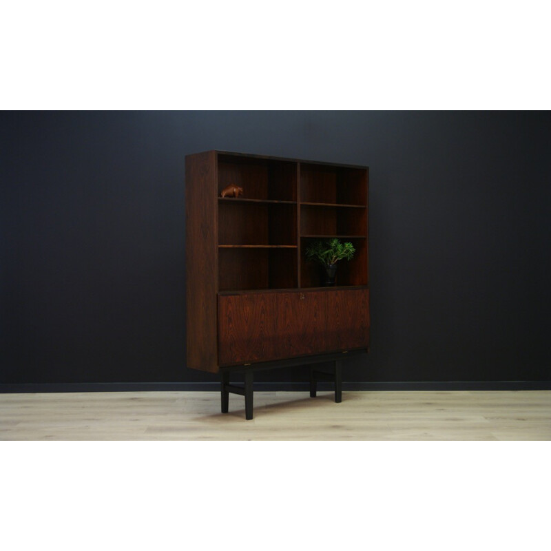 Vintage rosewood bookshelf by Omann Jun - 1960s