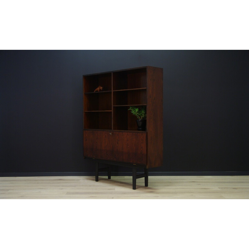 Vintage rosewood bookshelf by Omann Jun - 1960s