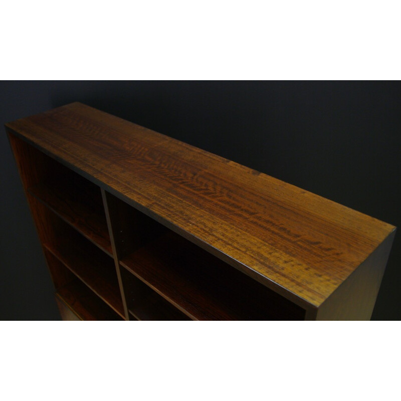 Vintage rosewood bookshelf by Omann Jun - 1960s