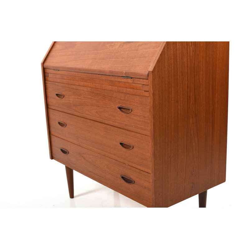 Vintage Danish teak secretary, 1950