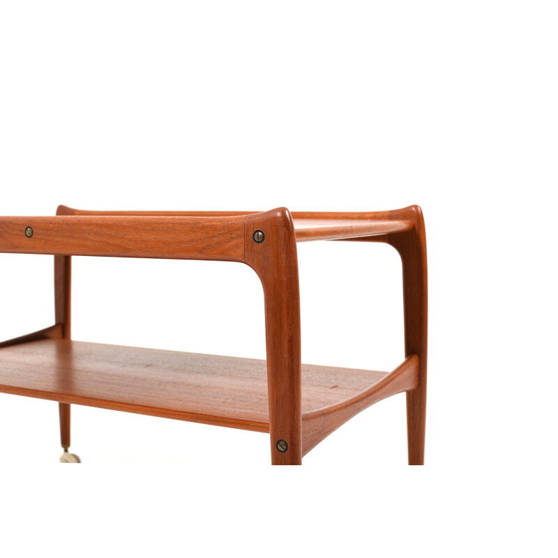 Vintage Teakholz Servierwagen dänisches Design danish furniture, 1960