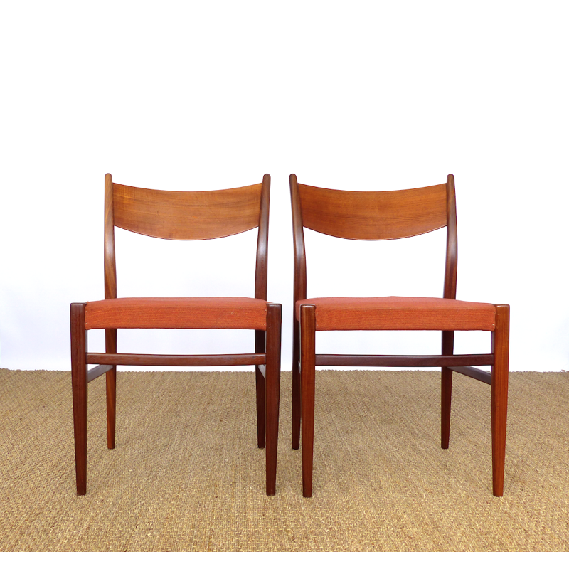 Suite de 2 chaises Vintage par Cees Braakman - 1960