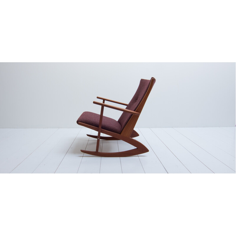 Vintage rocking chair Boomerang by Georg Jensen  - 1950s