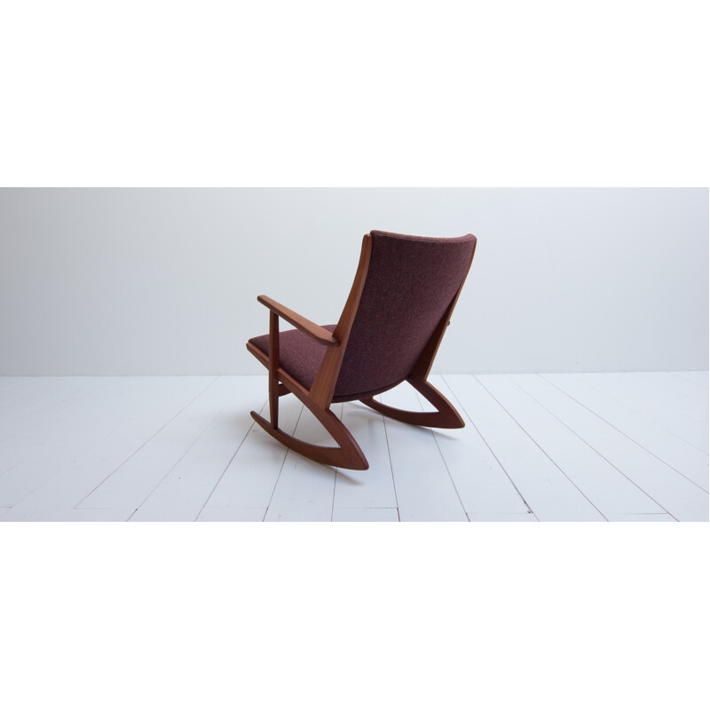 Fauteuil à bascule Boomerang par Georg Jensen - 1950