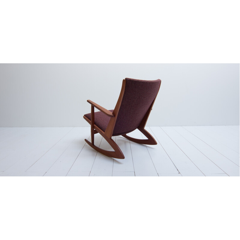 Vintage rocking chair Boomerang by Georg Jensen  - 1950s
