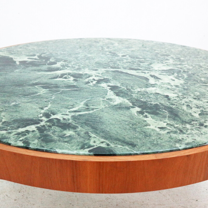 Table basse vintage en marbre - 1970