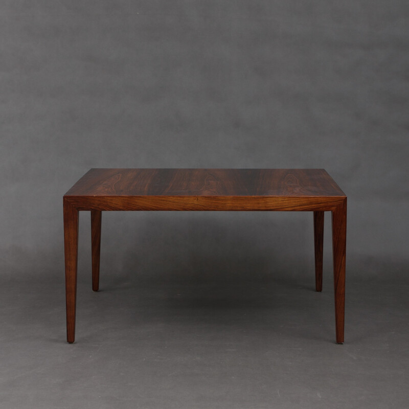 Vintage coffee table in rosewood by Severin Hansen - 1950s