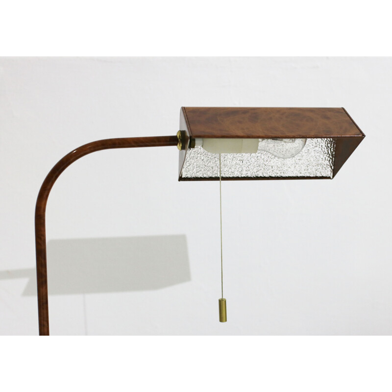 Vintage ScandinavianfFloor lamp in metal - 1960s