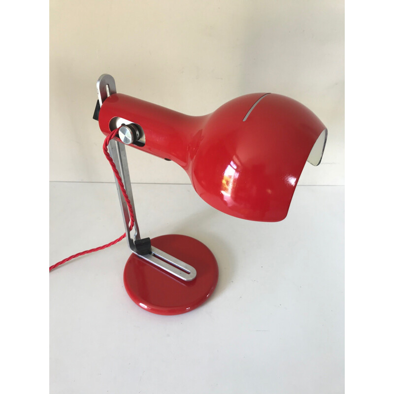 Vintage desk lamp "flash" by Joe Colombo - 1970s