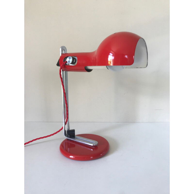 Vintage desk lamp "flash" by Joe Colombo - 1970s