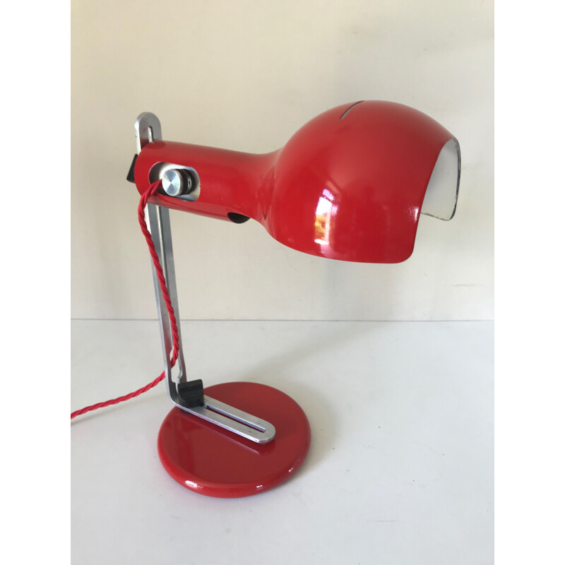 Vintage desk lamp "flash" by Joe Colombo - 1970s