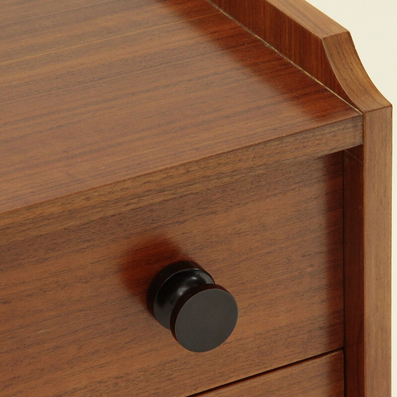 Italian Teak Veneer Chest of Drawers from Home - 1960s