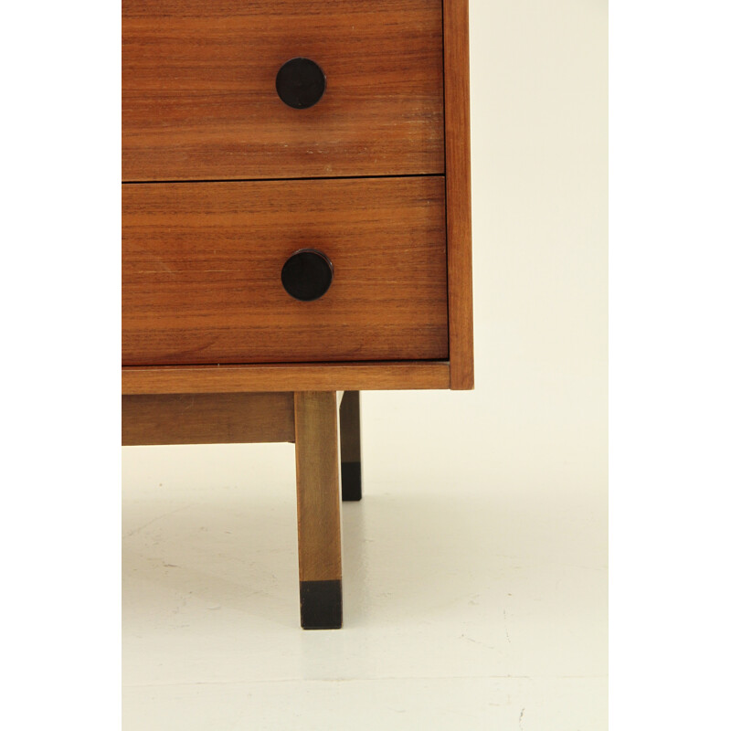 Italian Teak Veneer Chest of Drawers from Home - 1960s