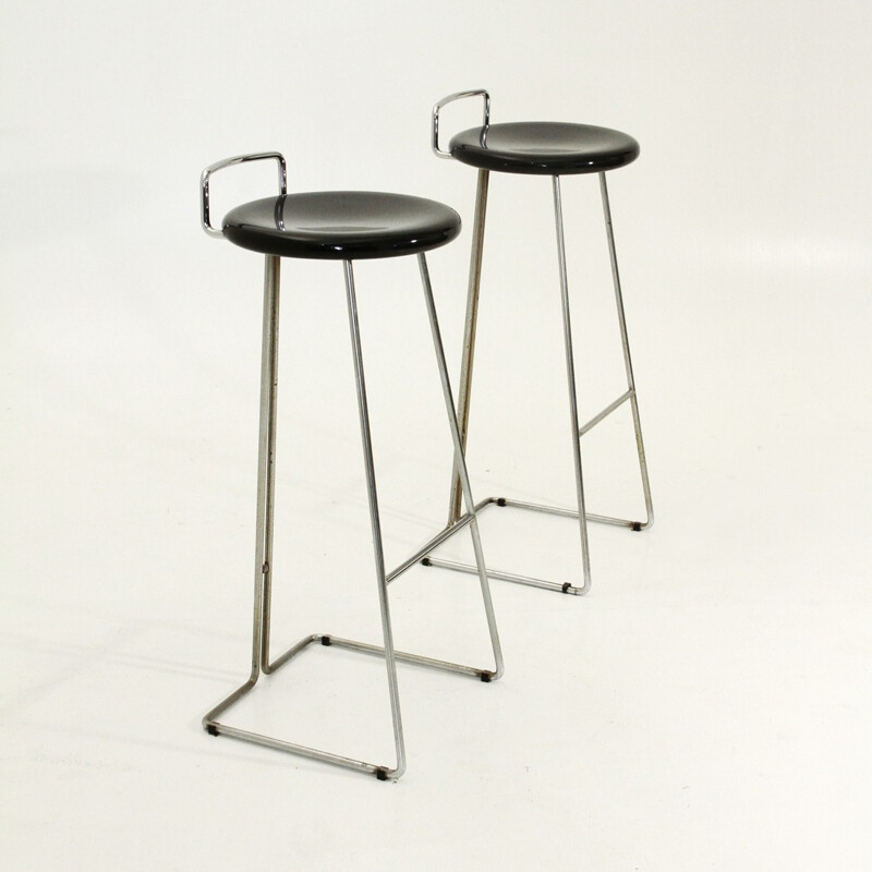 Lot de 2 tabourets par Georges Coslin pour Dada - 1970