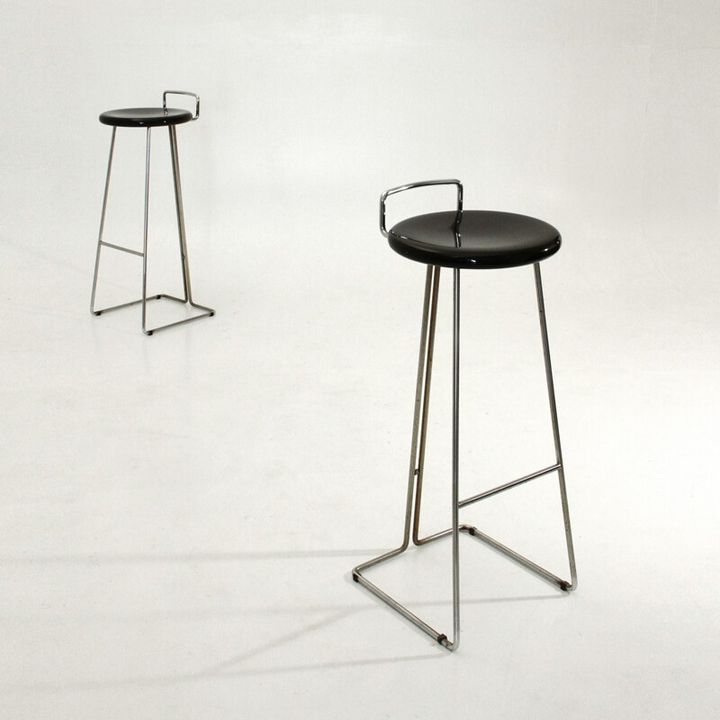 Set of 2 Stools by Georges Coslin for Dada - 1970s