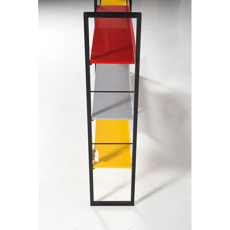 Vintage Dutch Bookcase by A. D. Dekker for Tomado - 1950s 