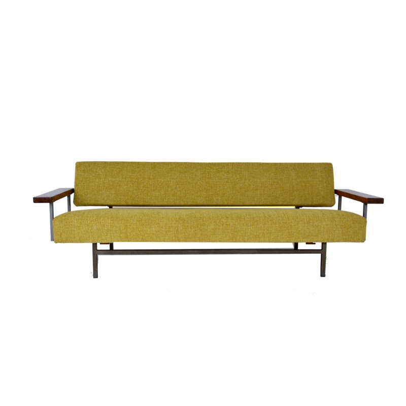 Green vintage sofa/Daybed "Lotus 75" by Rob Parry - 1960s