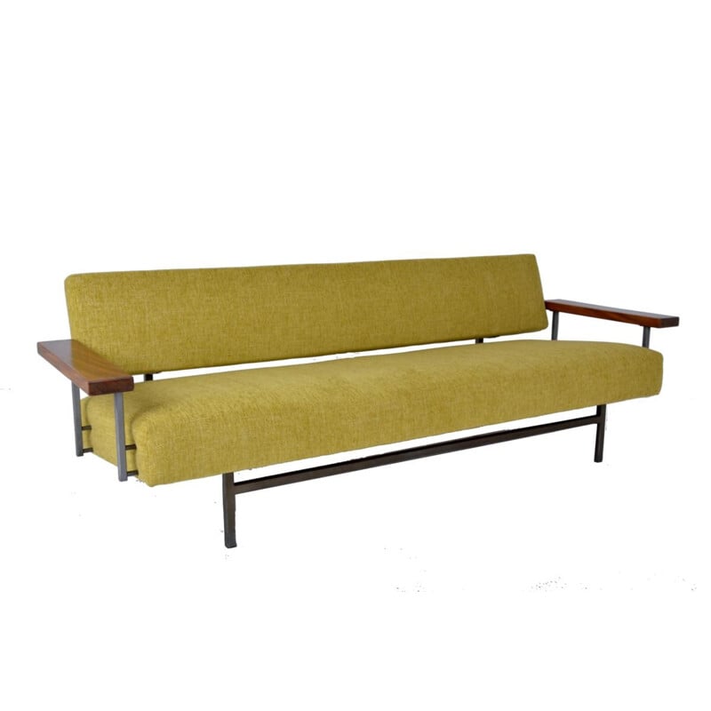 Green vintage sofa/Daybed "Lotus 75" by Rob Parry - 1960s