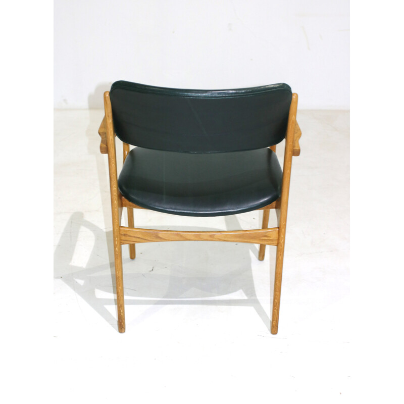 Set of 4 Oak chairs by Erik Buch for O.D. Møbler - 1950s