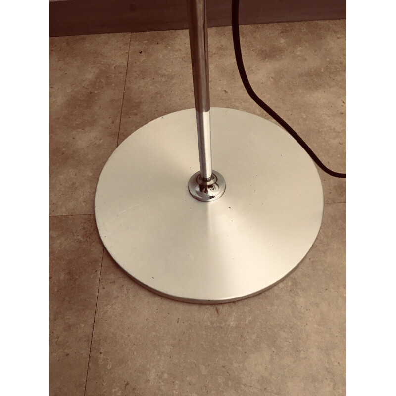 Vintage floor lamp in metal by Rosemarie & Rico Baltensweiler - 1970s