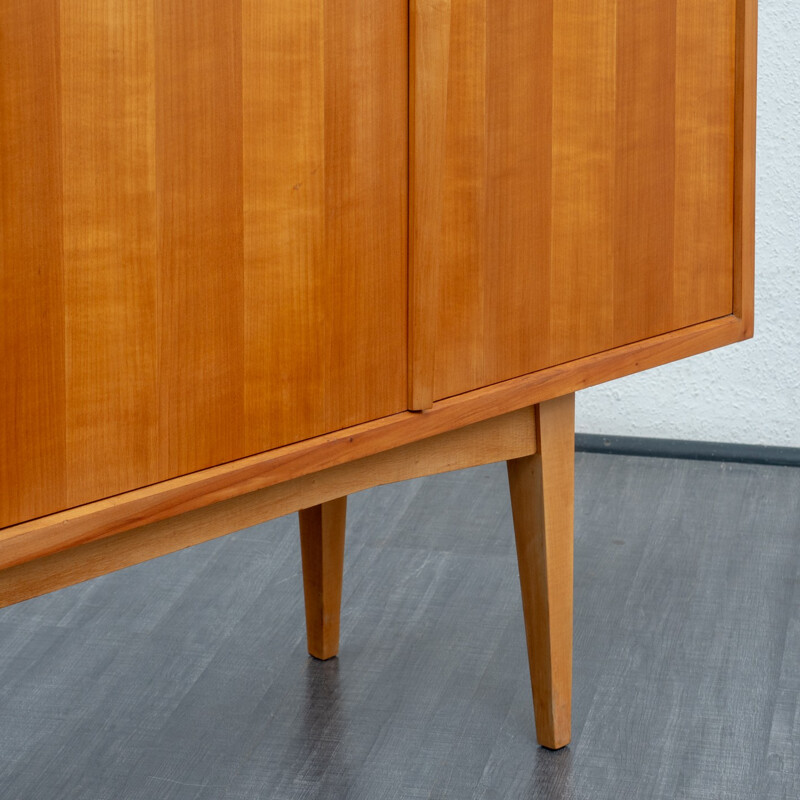 Vintage highboard in cherrywood by Holzäpfel - 1960s