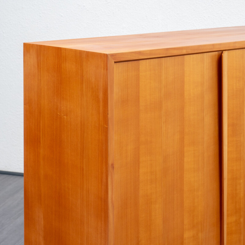 Vintage highboard in cherrywood by Holzäpfel - 1960s