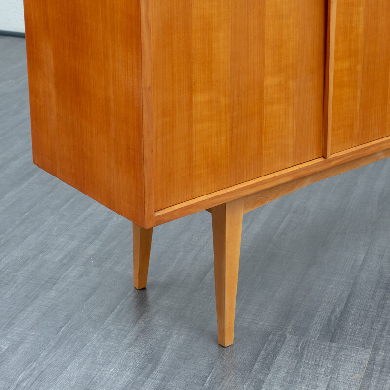 Vintage highboard in cherrywood by Holzäpfel - 1960s