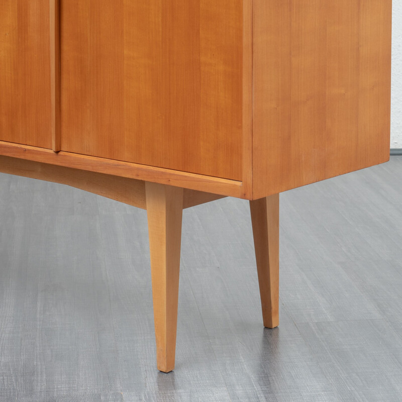 Vintage highboard in cherrywood by Holzäpfel - 1960s