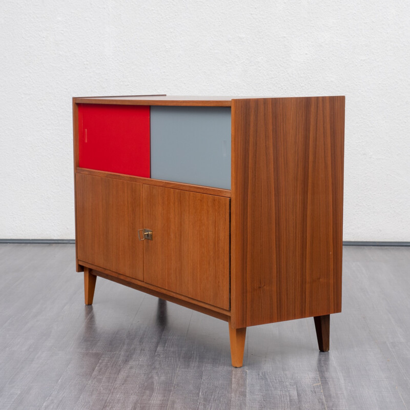 Vintage sideboard in walnut - 1950s