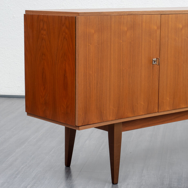 Vintage restored sideboard in walnut - 1960s