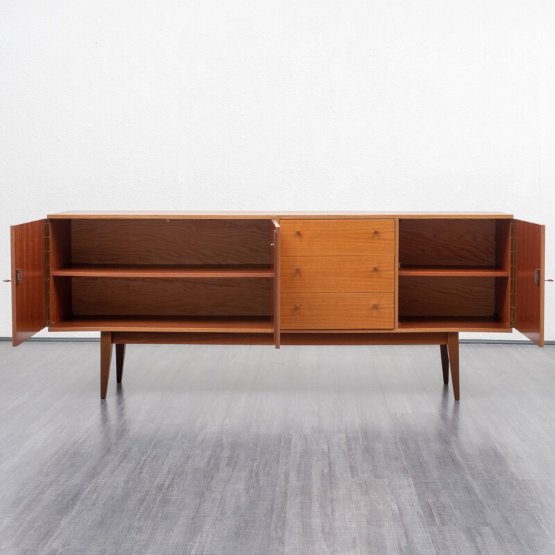 Vintage restored sideboard in walnut - 1960s