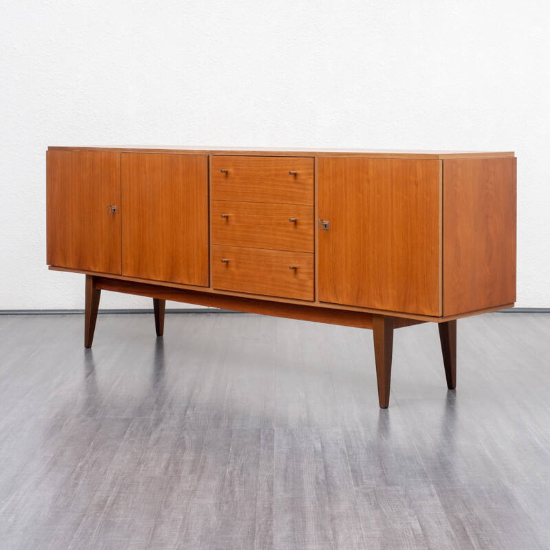 Vintage restored sideboard in walnut - 1960s