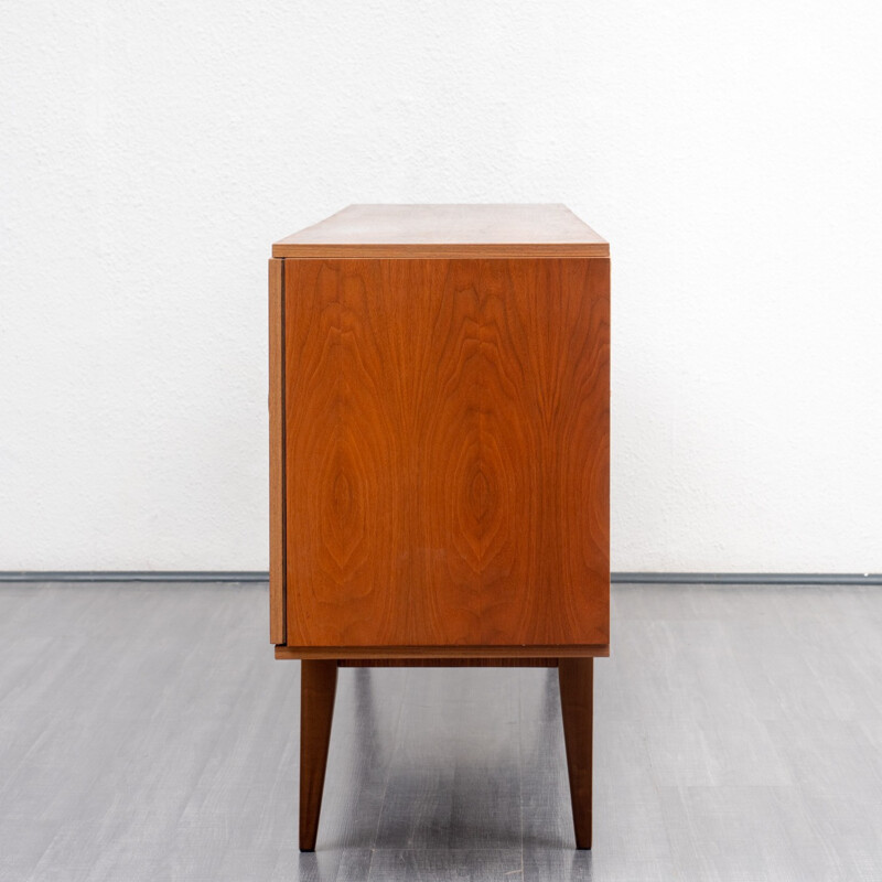 Vintage restored sideboard in walnut - 1960s