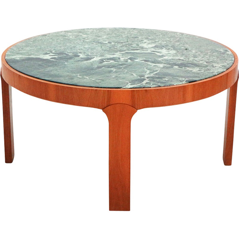 Table basse vintage en marbre - 1970