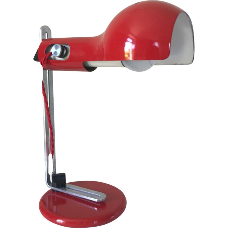 Vintage desk lamp "flash" by Joe Colombo - 1970s