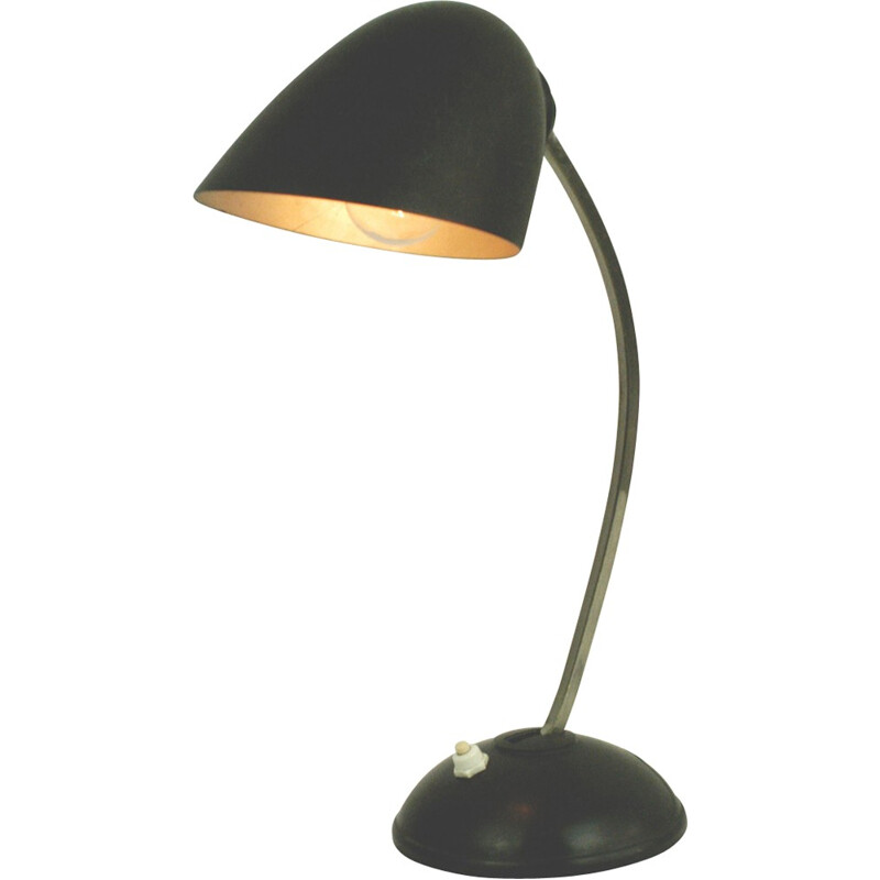 Lampe de table vintage noir - 1930