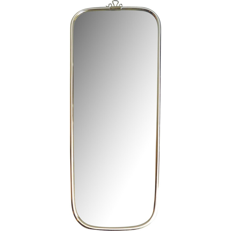 Vintage golden frame princess mirror - 1960s