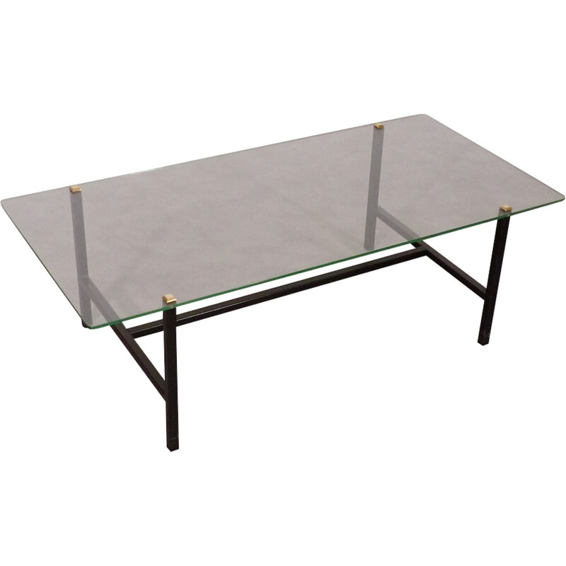 Vintage coffee table by Paul Geoffroy for Airborne - 1950s