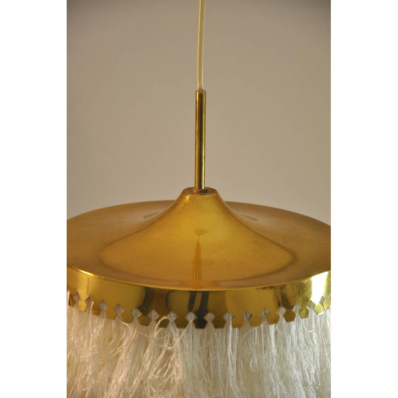 Ceiling lamp in brass, Hans Agne JAKOBSSON - 1960s