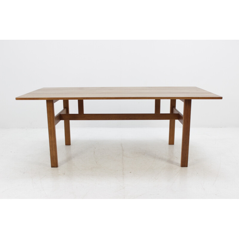 Vintage extendable dining table in solid oak by Kurt Østervig - 1960s